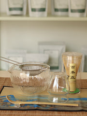 Glass Matcha tools set
