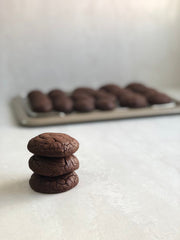 كوكيز الشوكولاتة الداكنة