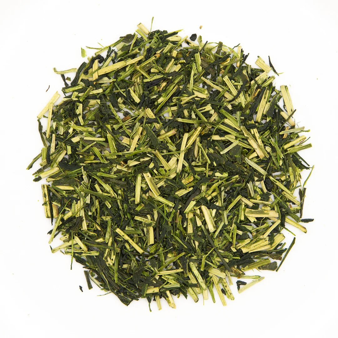 Organic karigane Kukicha steam green tea